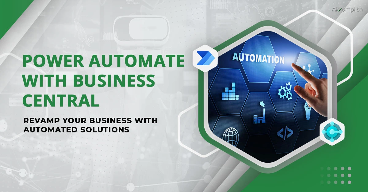 How To Get Started with Power Automate and Business Central Integration